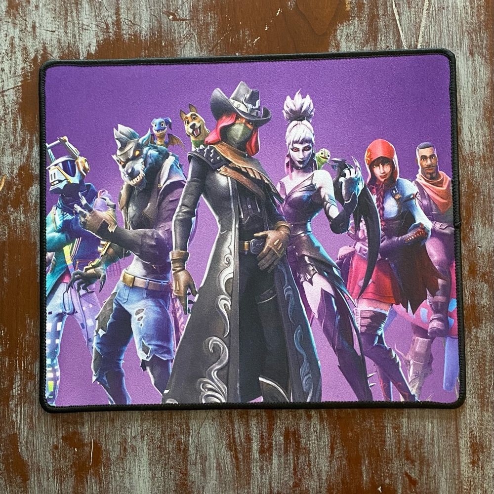 Fortnite Logo 9.8x12 Mouse Pad. NWT.